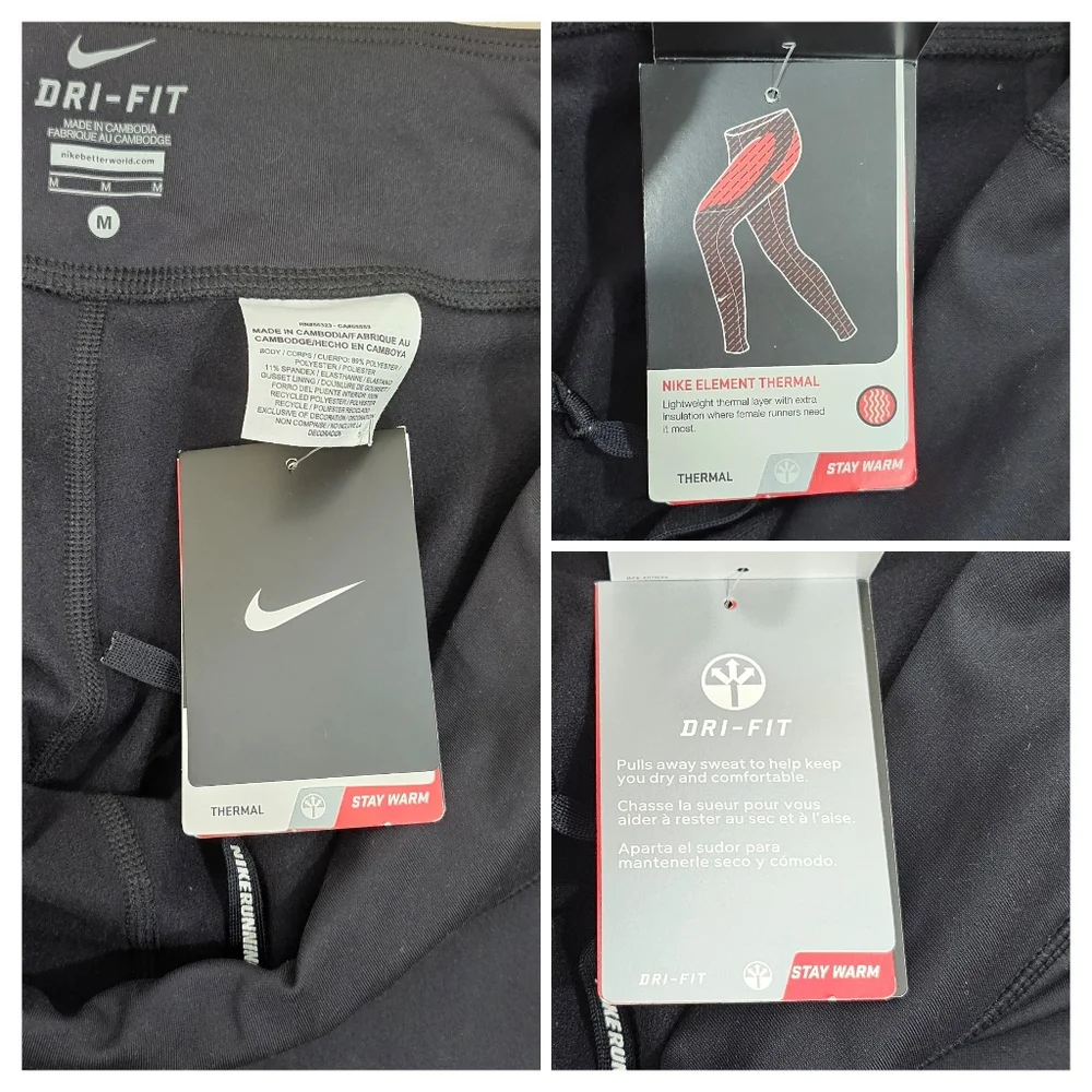 Nike Element Thermal Dri Fit Running Tight Joggers
